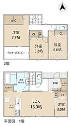 リーブルガーデン中央区舞阪町舞阪3期　2号棟