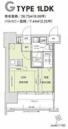 ドゥーエ赤坂 1414