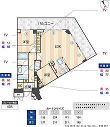 ザ・パークハウス福岡タワーズ WEST 2505