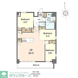 S-RESIDENCE大濠公園achieve 902