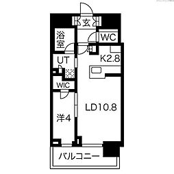 ブリリアタワー西新 1105