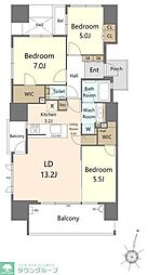 シティタワー西新 1701