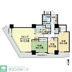 リベラガーデンJ棟イーストタワー 1801