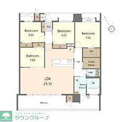S-RESIDENCE愛宕SOUTH 1405