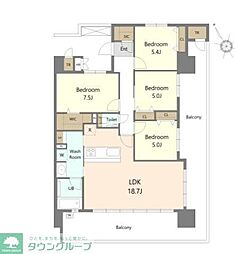 S-RESIDENCE愛宕SOUTH 1311