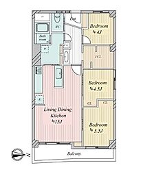 公社千里丘山田D住宅A2棟