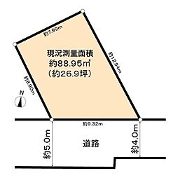 箕面市新稲4丁目　売地