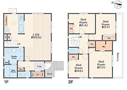 南区永田山王台　新築分譲住宅　全2棟　1号棟　1号棟