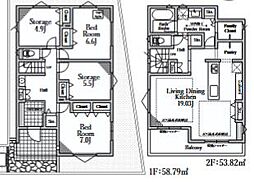 鎌倉市手広4丁目　新築分譲住宅　全2棟　2号棟　2号棟
