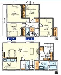 戸塚区原宿5丁目　新築分譲住宅　全5棟　2号棟　2号棟