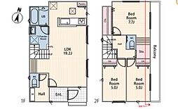保土ヶ谷区法泉3丁目　新築分譲住宅　全4棟　4号棟　4号棟