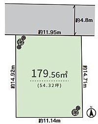 戸塚区上倉田町　建築条件なし売地