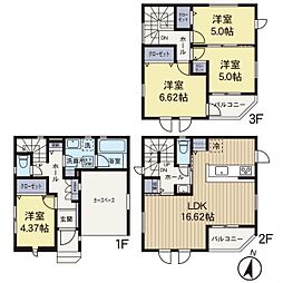 藤沢市湘南台4丁目 新築戸建て 全2棟 1号棟 1号棟