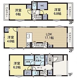 西区西戸部町2丁目　新築分譲住宅　全2棟　2号棟　2号棟