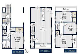 藤沢市川名　新築分譲住宅　全2棟　2号棟　2号棟