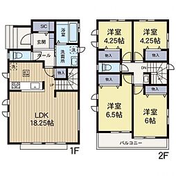 藤沢市亀井野1丁目　新築分譲住宅　全2棟　Ａ号棟　Ａ号棟