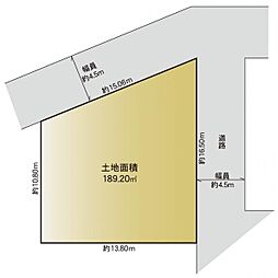 戸塚区原宿3丁目 建築条件なし売地