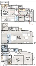 中区本牧間門　新築分譲住宅　全8棟　6号棟　6号棟