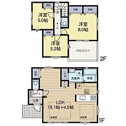 藤沢市本藤沢2丁目 新築分譲住宅 全6棟 2号棟 2号棟