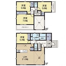 金沢区富岡西4丁目　新築戸建て