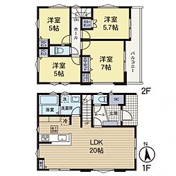 藤沢市善行坂2丁目　新築分譲住宅　全3棟　2号棟　2号棟