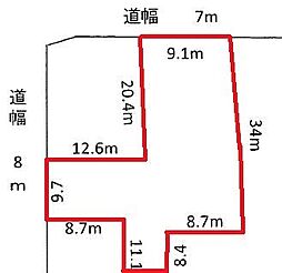 神峰町1丁目96番1、97番