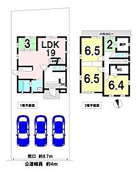 各務原市蘇原沢上町4丁目 中古戸建 六軒駅 歩13分