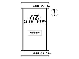 各務原市上中屋町1丁目 売地 238坪 バス停 歩2分