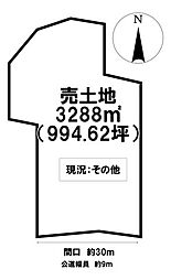 各務原市川島北山町 売地 994坪 渡西口停 歩6分