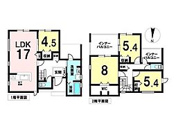 各務原市川島スポーツ公園西 新築戸建  1号棟