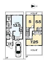 京都市伏見区久我石原町の一戸建て