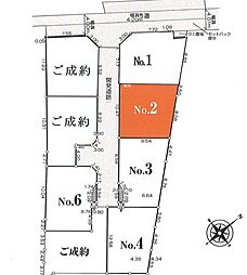 茅ヶ崎市今宿　建築条件無し　売地 ？2