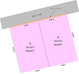 高知市幸町　売り土地