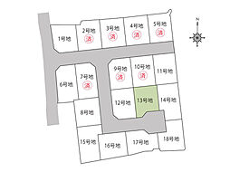 高知市朝倉本町2丁目・13号地　売り土地