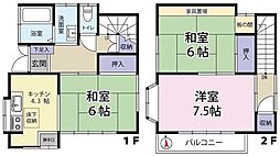 立石6丁目　借地権付き　中古戸建