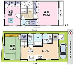 松島3丁目　借地権付き中古戸建
