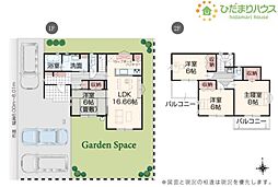 筑西市市野辺22-P2　新築戸建　3号棟