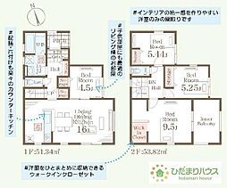 坂東市辺田第2　新築戸建　12号棟