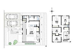 宝塚市ふじガ丘の一戸建て