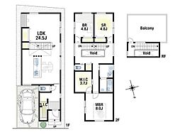 theCASA尼崎市西御園町　2号地