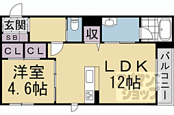 シャーメゾン西朱雀 302