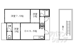 京都市右京区嵯峨野開町の一戸建て