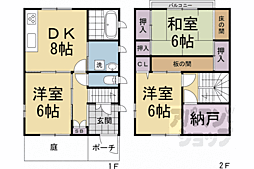京都市右京区太秦下刑部町の一戸建て