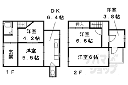 西ノ京御輿岡町貸家 1