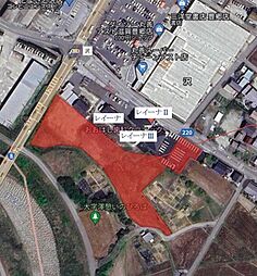 国道八号線沿い借地