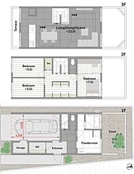 大田区大森北3丁目(大森駅8分)　新築戸建