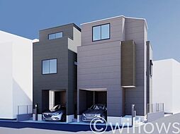 月々13万円台〜実質3LDK利用可能　前面道路5m以上で楽々駐車