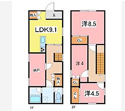 貸家　城東3丁目2-9 1