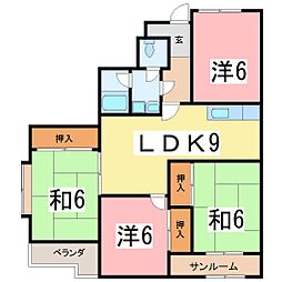 グランドハイツ田辺 5A