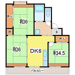 サンコーポラスはるえ　2号棟 508